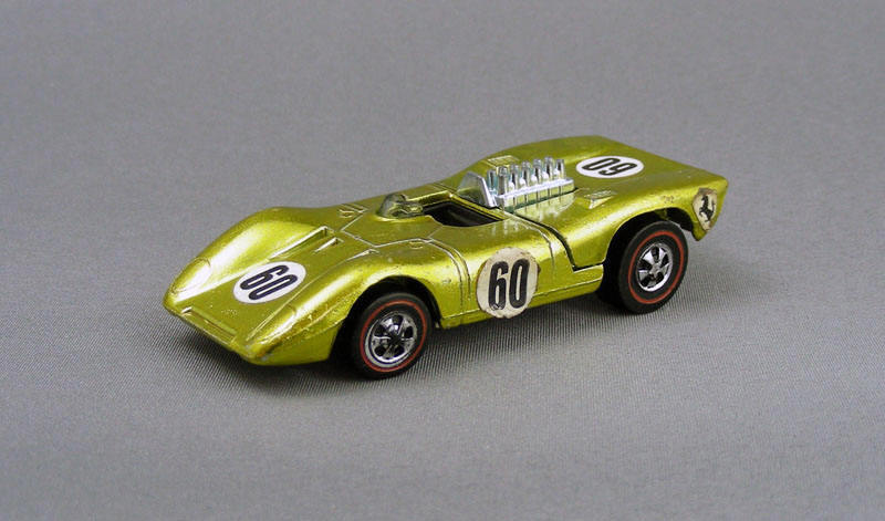 1970 Hot Wheels Redline 'Ferrari 312P' Decal SCR-0338 