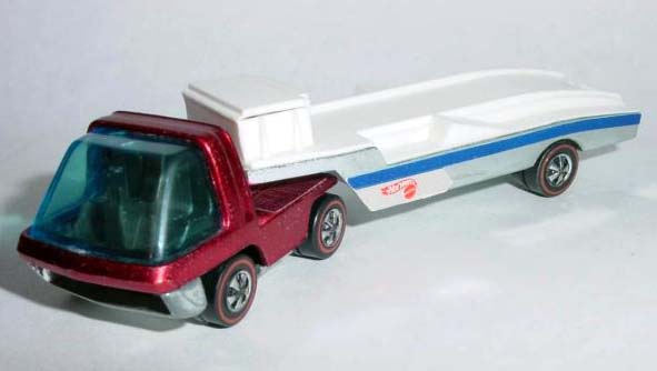 Redline Hot Wheel HeavyWeight Racer Rig Trailer Ramps Reproduction Repro 
